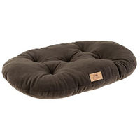 Produktbild von Ferplast Relax Microfleece Hundekissen und Katzenkissen Braun 65 x 42 x 12 cm