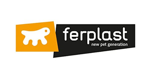 Ferplast Softbürste für Hunde und Katzen in Rot mit Edelstahlborsten – Bild 1 von 2