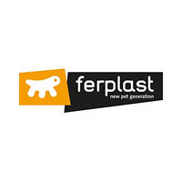 Produktbild von Ferplast Softbürste für Hunde und Katzen in Rot mit Edelstahlborsten