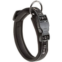 Produktbild von Ferplast Sport Dog Hundehalsband mit reflektierenden Nähten und Namensschild Grau 55-65 cm