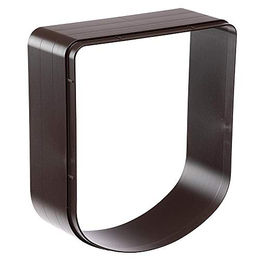 Ferplast Swing 3/5 Verlängerungstunnel für Katzenklappen aus Kunststoff Braun – Bild 1 von 2