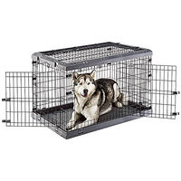 Produktbild von Ferplast Transportbox Superior für große Hunde mit Metallzaun und Separator - 1 Stk.