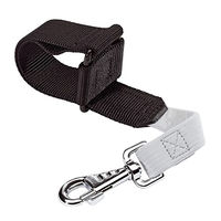 Produktbild von Ferplast Travel Belt Hunde Sicherheitsgurt aus Nylon in Schwarz für kleine und mittlere Hunde 50 cm