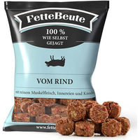 Produktbild von FetteBeute BARF Hunde-Alleinfuttermittel Rind und Kalb mit hohem Fleischanteil 800g