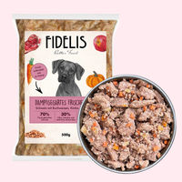 Produktbild von Fidelio Hundefutter Schwein mit Buchweizen Kürbis und Fenchel 500g gefroren