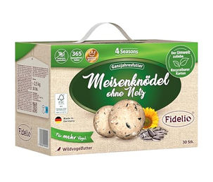 Fidelio Meisenknödel Wildvogel Futter Ganzjährig 2.5 kg – Bild 1 von 1