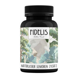 Produktbild von Fidelis Bio Senioren Nahrungsergänzung Pulver für Gelenke Verdauung und Immunsystem 420g