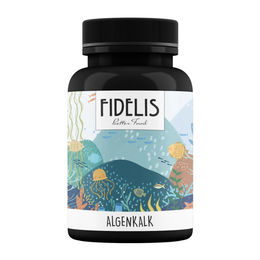 Produktbild von fidelis.dog Algenkalk Mineralfutter Pulver für Hunde aller Altersstufen und Größen 600g