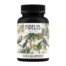 Produktbild von fidelis.dog Eierschalenpulver Mineralfutter für Hunde hypoallergen und mit niedrigem Phosphorgehalt 750g