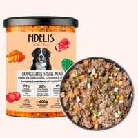 Produktbild von fidelis.dog Hundefutter Lamm mit Süßkartoffel, Grünkohl und Apfel, getreidefrei und hypoallergen, 400g Glas