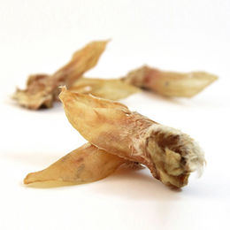 Produktbild von fidelis.dog Lammohren Naturkauartikel für Hunde, hypoallergen und getreidefrei, 250 g