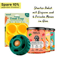Produktbild von fidelis.dog Pupsicle Starter Paket Grün Größe XL aus Silikon