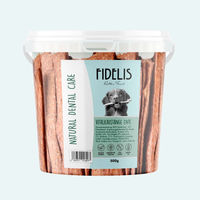 Produktbild von Fidelis.dog Vitalkaustange Ente Zahnpflege-Snack für Hunde getreidefrei 500g