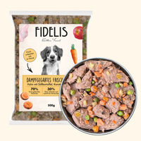 Produktbild von Fidelis Hundefutter Huhn mit Süßkartoffel, Karotte und Kürbis getreidefrei gefroren 500g