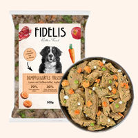Produktbild von Fidelis Hundefutter Lamm mit Rind, Süßkartoffel, Apfel und Linsen getreidefrei hypoallergen gefroren 500g