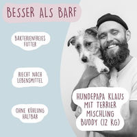 Produktbild von Fidelis Hundefutter Nassfutter Ente mit hohem Fleischanteil Stückchen in Sauce 400g Glas