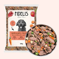 Produktbild von Fidelis Hundefutter Rind mit Süßkartoffel, Apfel und Brokkoli getreidefrei gefroren 500g