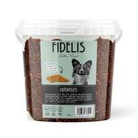 Produktbild von Fidelis Hundeleckerlis Entenfilets getrocknetes Monoprotein getreidefrei 500g Eimer