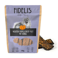 Produktbild von FIDELIS Kausnack Insekten Doppel Schichtfilet mit Kürbis ohne Konservierungsstoffe