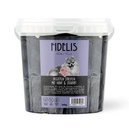 Fidelis Kausnack Insekten Streifen mit Hanf und probiotischem Joghurt ohne Konservierungsstoffe 500g – Bild 1 von 1