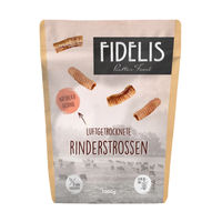 Produktbild von Fidelis Rinderstrossen 25cm Naturkaukartikel Monoprotein Getreidefrei