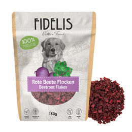 Produktbild von Fidelis Rote Beete Flocken mit Leber zur Immunstärkung und Verdauungshilfe 150g