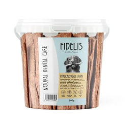 Fidelis Vitalkaustange Huhn Zahnpflege-Snacks für Hunde getreidefrei 500g – Bild 1 von 5