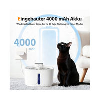 Produktbild von Fine Life Pro Trinkbrunnen für Katze und Hund aus Edelstahl mit Sensor und Akku 3,2 l