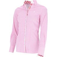 Produktbild von Fior da Liso Bluse FDL Laura Paisley L Damen Pink White Striped Größe 32
