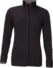 Fior Da Liso Bluse FDL Nova London B Damen Dunkelbraun Größe L – Bild 1 von 1