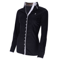 Produktbild von Fior da Liso Bluse für Damen aus Baumwolle in Weiß oder Schwarz