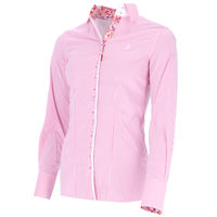 Produktbild von Fior da Liso Bluse für Damen in Paisley mit den Farben Pink Weiß und Rosa Größe L