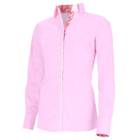 Produktbild von Fior da Liso Bluse Viola Paisley für Damen in Rosa Weiß Größe L