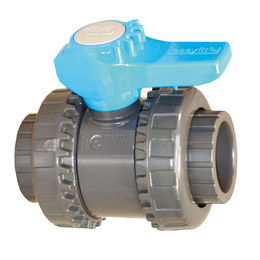FIP Kugelhahn mit Griff und 2 Anschlussblenden d75mm – Bild 1 von 1