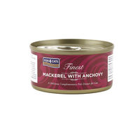 Produktbild von Fish4Cats Finest Katzenfutter Makrele mit Sardellen Stückchen in Sauce getreidefrei 70 g