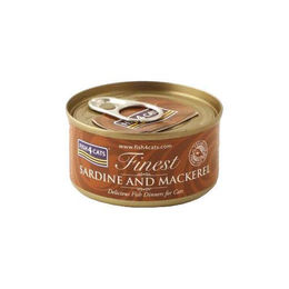 Produktbild von Fish4Cats Finest Katzenfutter Sardine und Makrele 10 x 70 g