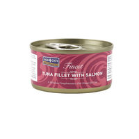 Produktbild von Fish4Cats Finest Katzenfutter Thunfischfilet mit Lachs 70 g ohne Farb- und Aromastoffe