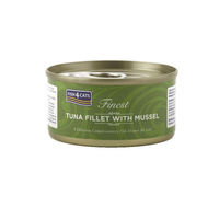Produktbild von Fish4Cats Finest Thunfischfilet mit Grünlippmuschel Katzenfutter 70 g
