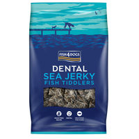 Produktbild von Fish4Dogs Dental Sea Jerky Tiddlers Zahnpflege-Snack für Hunde getreidefrei und monoprotein 575 g