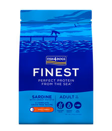 Produktbild von Fish4Dogs Finest Adult Hundefutter Sardine mit Süßkartoffel Getreidefrei 1,5 kg