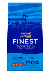 Produktbild von Fish4Dogs Finest Adult Hundefutter Sardine mit Süßkartoffel getreidefrei 12 kg
