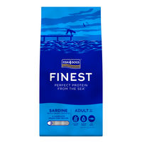 Produktbild von Fish4Dogs Finest Adult Hundefutter Sardine und Lachs mit Süßkartoffel getreidefrei 6 kg