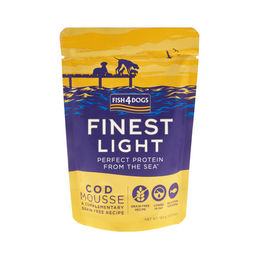 Produktbild von Fish4Dogs Finest Kabeljau Mousse Getreidefrei Belohnungssnack 100 g