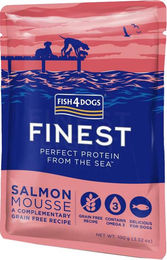 Fish4Dogs Finest Mousse Hundefutter Lamm getreidefrei 6 x 100 g – Bild 1 von 2