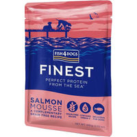 Produktbild von Fish4Dogs Finest Mousse Hundefutter Lamm getreidefrei 6 x 100 g