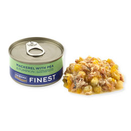 Produktbild von Fish4Dogs Finest Nassfutter Makrele mit Kürbis und Erbsen getreidefrei 85 g