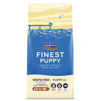 Produktbild von Fish4Dogs Finest Puppy Getreidefreies Hundefutter mit Fisch und Lachs in kleinen Stückchen 6 kg