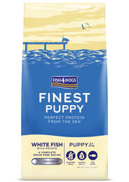 Produktbild von Fish4Dogs Finest Puppy Welpenfutter Weißfisch mit Kartoffel getreidefrei 6 kg