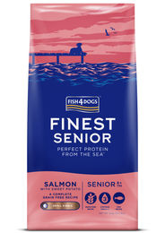 Produktbild von Fish4Dogs Finest Senior Hundefutter Lachs mit Süßkartoffel getreidefrei 6 kg
