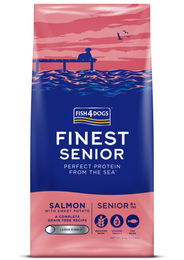 Produktbild von Fish4Dogs Finest Senior Hundefutter Lachs mit Süßkartoffel getreidefrei 6 kg